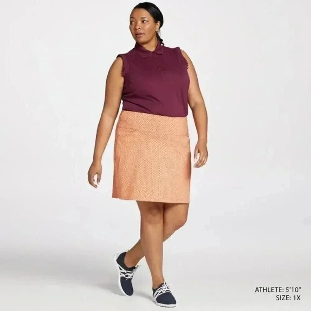 NWT Lady Hagen Women's 17'' Sculpt Golf Skort Size XXL